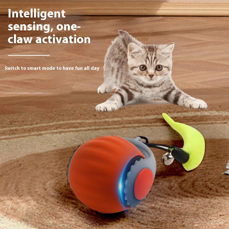 Gravity Bounce Ball – The Self-Play Toy Your Cat Can’t Resist!