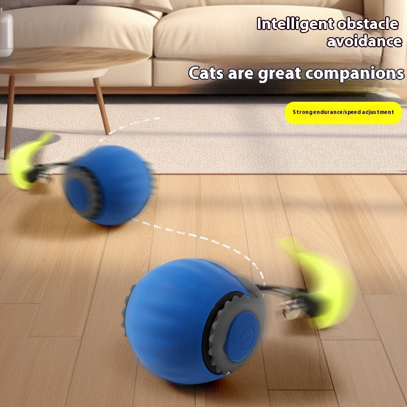 Gravity Bounce Ball – The Self-Play Toy Your Cat Can’t Resist!