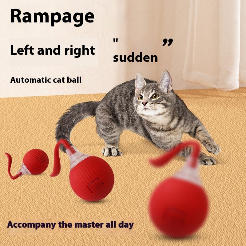 Super Drive Interactive Rolling Cat Toy Ball – Endless Fun for Your Feline!
