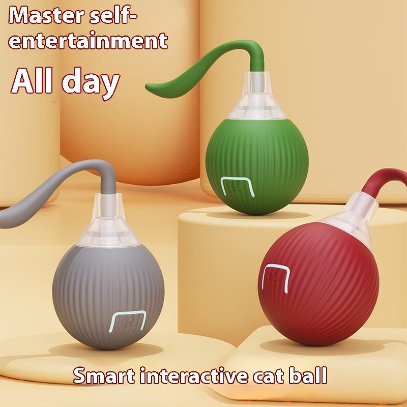 Super Drive Interactive Rolling Cat Toy Ball – Endless Fun for Your Feline!