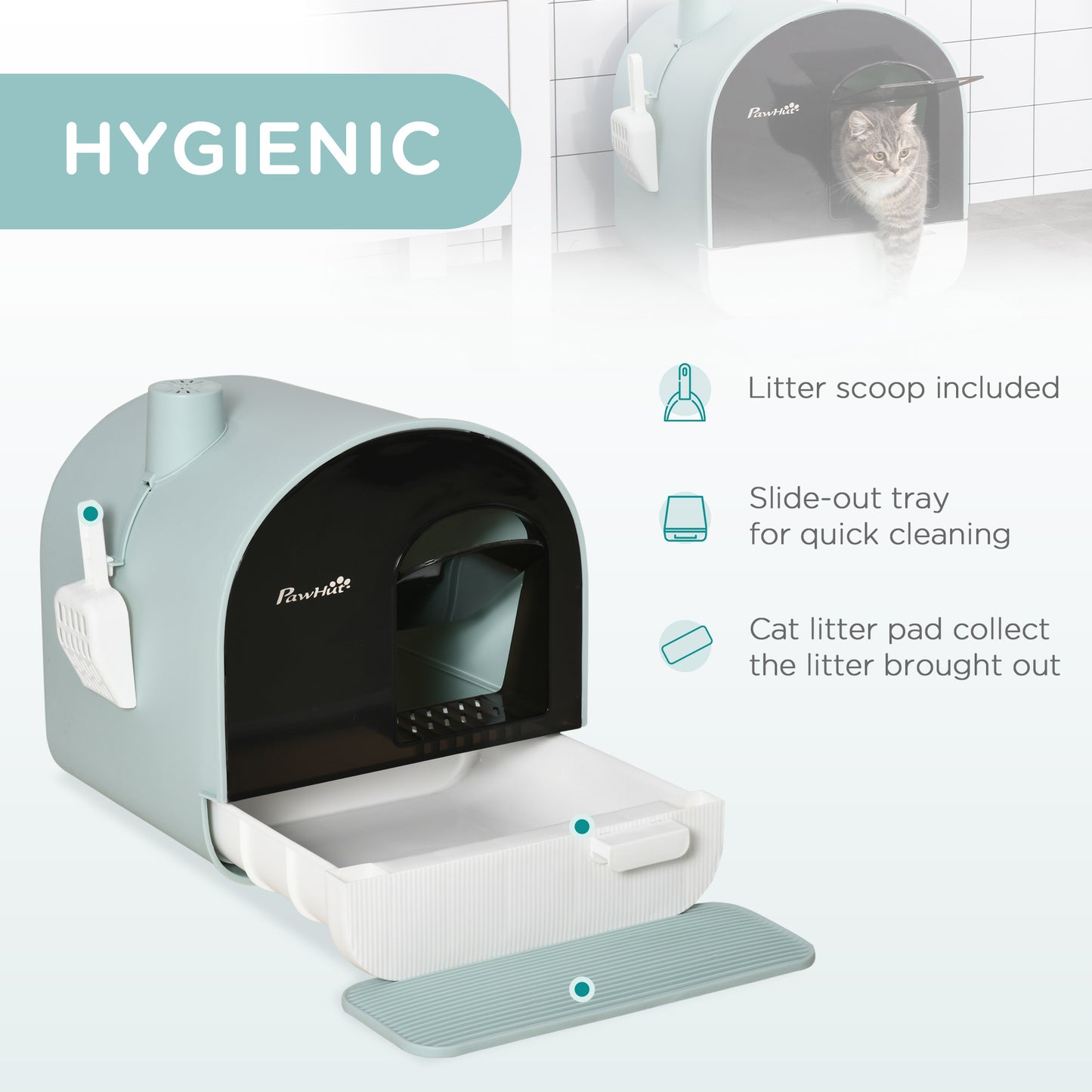 Purrfectly Clean – The Litter Box That Keeps It Classy (And Tidy!)