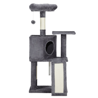 Stylish Heights – 47'' Cat Scratcher & Climbing Frame in Dark Grey