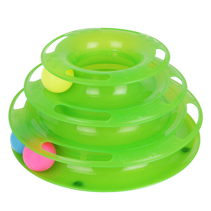 Crazy Cat Ball & Disk – Interactive Fun for Your Feline!
