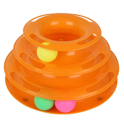 Crazy Cat Ball & Disk – Interactive Fun for Your Feline!