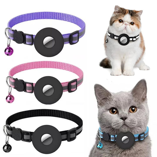 Pawsome Airtag Collar – Waterproof & Reflective Protection for Your Pet's Safety!