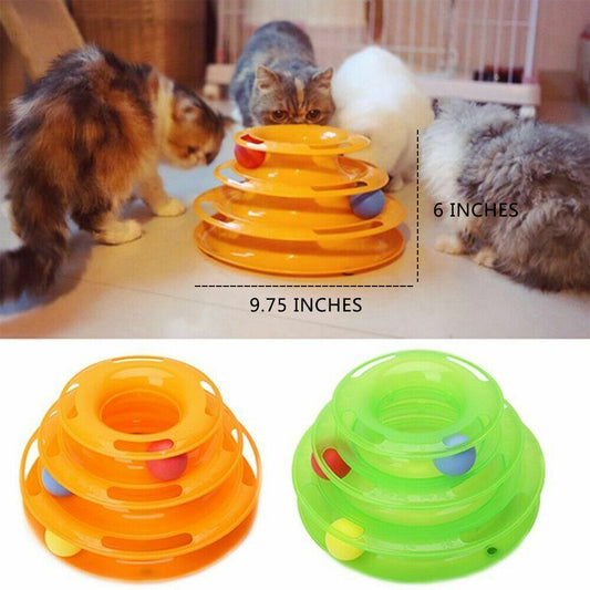 Crazy Cat Ball & Disk – Interactive Fun for Your Feline!