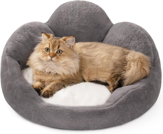 "Fluffy Flower Pet Bed by MEWOOFUN