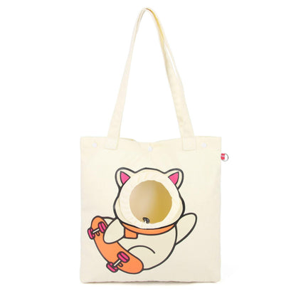 Pet Canvas Shoulder Bag – Head-Out Travel Carrier